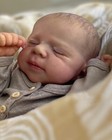 19in Pascale Newborn Full Body Vinyl Baby Reborn Doll 3d Skin Lifelike Feeling