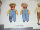 Vintage 1939 Hand Craft Industries Dolls Of The World Paper Doll Set Uncut P6600