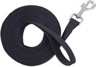 Nylon Web Lunge Line  Black  1  X 20 