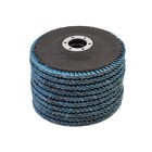 10 Pack 40 Grit 4-1 2     7 8  Premium Zirconia Flap Disc Sanding Grinding