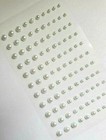 Craftbuddy Us 110pcs Mixed Sizes 3 4 5mm Self Adhesive Ivory Pearl Gems  Diy