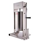 Hakka 12l 25lbs  Sausage Stuffer 2 Speed Vertical Stainless Steel Meat Fillers