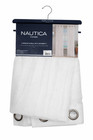 New Nautica Home Two Lined Window Panels W  Grommets 38 x 84   76  X 84   White
