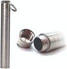 Titanium Waterproof  Airtight  Smell Proof Indestructible Tube Storage Container