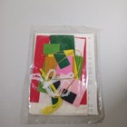 Felt Originals Christmas Ornaments Kit Fs1004 Vintage Nos Santa Angel Snowman 