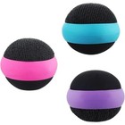 3 Pack Screen Cleaner Ball Microfiber Silicone Eyeglasses Phones Laptops New