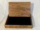 Beautiful Ricardo Dellera Hawaii Koa Wood Hinged Lid Jewelry Box 