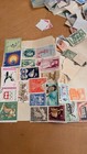 Huge Worldwide Foreign Stamp Lot Vintage Used Mixed Countries Collection