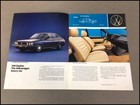 1981 Vw Volkswagen Dasher 16-page Original Sales Brochure Catalog