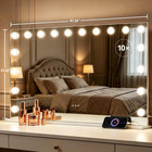 Hollywood Vanity Mirror With Dimmable 15led Bulbs Lights