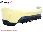 Fits 14-16 Scion Tc Ikon Style Rear Bumper Diffuser   Side Aprons Unpainted Pu