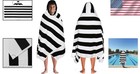 Beach Towel Hooded Xl Cotton Bath Wrap For Adults Drying Pool Spa Travel