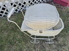 Vintage Mid- Century Doll Carriage doll Buggy 1940 s  1950 s