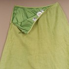 Talbots Irish Linen Skirt Womens 16 Petite Green Midi Fully Lined