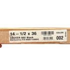 Mid-america 14 5  X 36  Vinyl Open Louver Exterior Shutters - 1 Pair - New