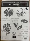 Stampin Up Stamp Sets Lot Of 4
