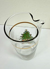 Vintage Cuthbertson Original Christmas Tree Glass Martini Pitcher 8 