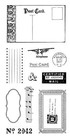 Fiskars 103810-1001 Clear Stamps 4  X 8  Sheet - Certified Mail