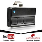 2 Replacement For Liftmaster 373lm Car Garage Door Remote Opener Black Blue