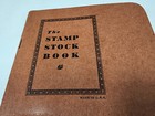 The Stamp Stock Book Collectors Album Usa Made W  Vintage Us Presidential Stamps