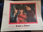 East Of Eden  1955 Original Full Set Of 8 Cards Pin Holes Minor Damage Not Bad