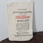 Western Cartridge Co  Vintage Air Rifle One Pound Size Shot Bag  New Old Stock