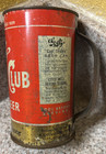1940 s Goetz Country Club Pilsener Beer Cone Top Drinking Mug Cup 4  Folk Art