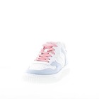 Voile Blanche Women Shoes White Leather Laura Sneaker With Blue Sky Suede