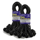 Heavy-duty 9-inch Ball Bungee Cords - Versatile Tarp Tie-downs  50 Pack  Indoor