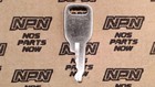 Nos Honda Lock Key   Ignition Switch Ward Cut Double Groove T9346