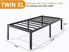 Metal Bed Frame Twin Xl Size - 18 Inch Heavy-duty Twin Xl Platform Bed Frame No