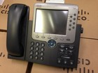Lot Of 4 Cisco Cp-7975g Voip Office Phone W  Adjustable Stand handset  no Cords 