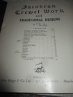 Jacobean Embroidery Traditional Design Patterns By Penelope Sc Vintage Book Vgc