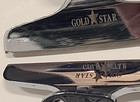 Mk Sheffield England Steel Blades Gold Star 10 1 2 Ice Skate Boot