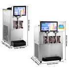 Commercial Slushy Machine Margarita Smoothie Frozen Drink Slushie Ice Maker