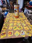 Vintage Alphabet Pictures Match Ums In Original Cardboard Tube H g  Toys No 495