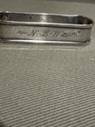Vintage Gorham Sterling Silver Oblong Napkin Ring Holder 62904 Monogrammed    nbw   