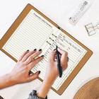 Refillable Address Book With Alphabetical Tabs  600 Entry Spaces Large Print