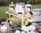 Luxury 13pc Bath   Body Set For Men   Women White Rose   Jasmine Spa Gift Basket