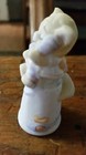Vtg Feline Feelin s Collectibles Thimble Bisque 1986 Kitty Purple Phone 2 25  H