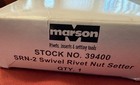 Marson Srn-2 Swivel Rivet Nut Thread Setter Mandrels  Nosepiece Stock   39400