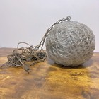 Vintage Mcm Spaghetti Lucite Swag Lamp Hanging Pendant Light 