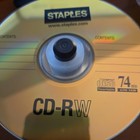 Staples Cd-rw Rewritable Compact Disc 74 Min 650mb Spindle Of 48 Pcs