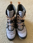 Sorel Whitney Ii Boots Youth Girls Size 5 Purple Short Insulated Twilight Grill