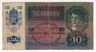 1915 Austria 10 Kronen 774217 Paper Money Banknotes Currency