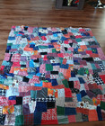 Handmade Quilt With Matching Pillow 4  1 2 Ft  By 5  1 2 Ft