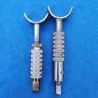 Lot Of 2 Craftool Twist-lock Swivel Knives With Extra  ruby  Blade