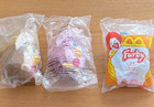 Furby Plush Clip On Lot Of 3 Mcdonald   s Happy Meal In Package 2000