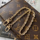 Shoulder Oval Chain Strap Replacement For Louis Vuitton Pochette 16 