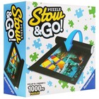 New Ravensburger Puzzle Stow   Go Storage System Roll Up Mat 39x22 In   1000 Pcs